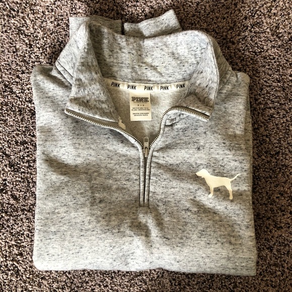 PINK Victoria's Secret Tops - PINK 3 quarter zip up